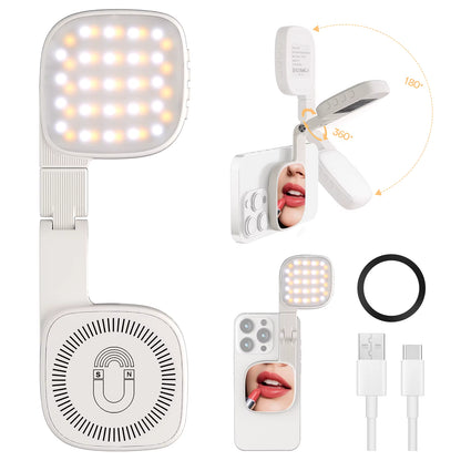 GlowSnap™ – magnetyczna lampka do selfie 3w1