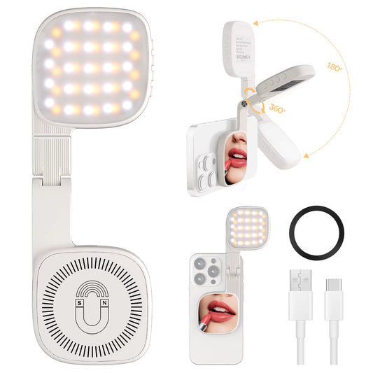 GlowSnap™ – magnetyczna lampka do selfie 3w1